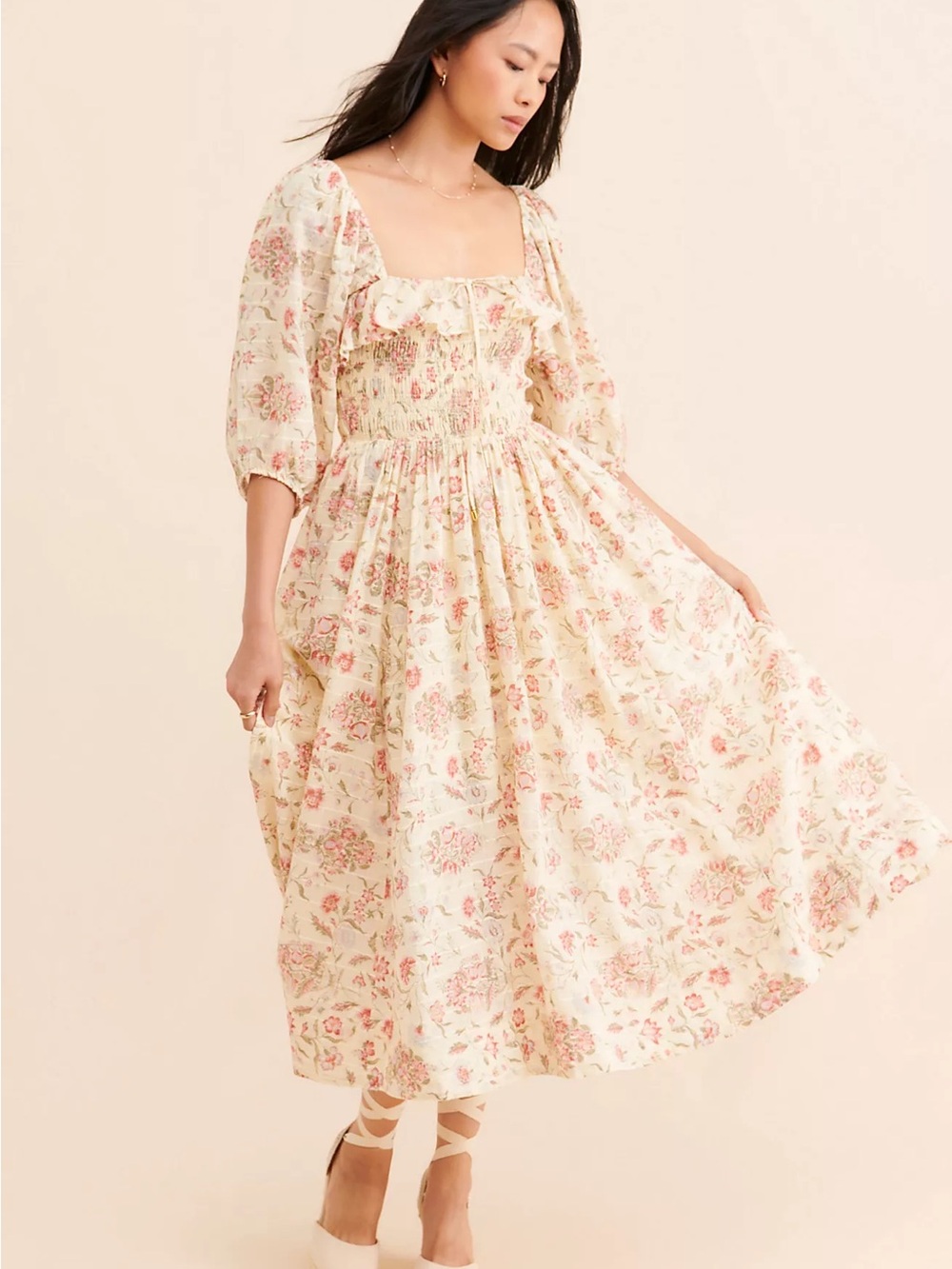 Free People Oasis Midi Dress
